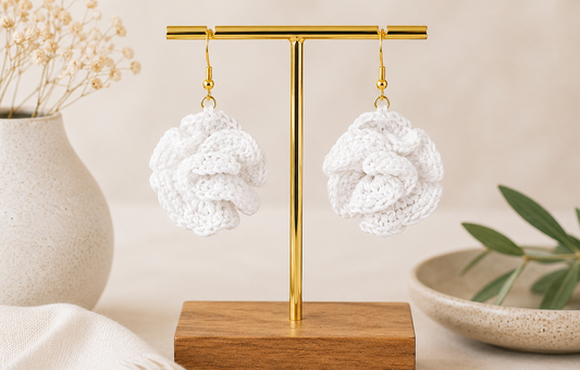 Pendientes coralinos
