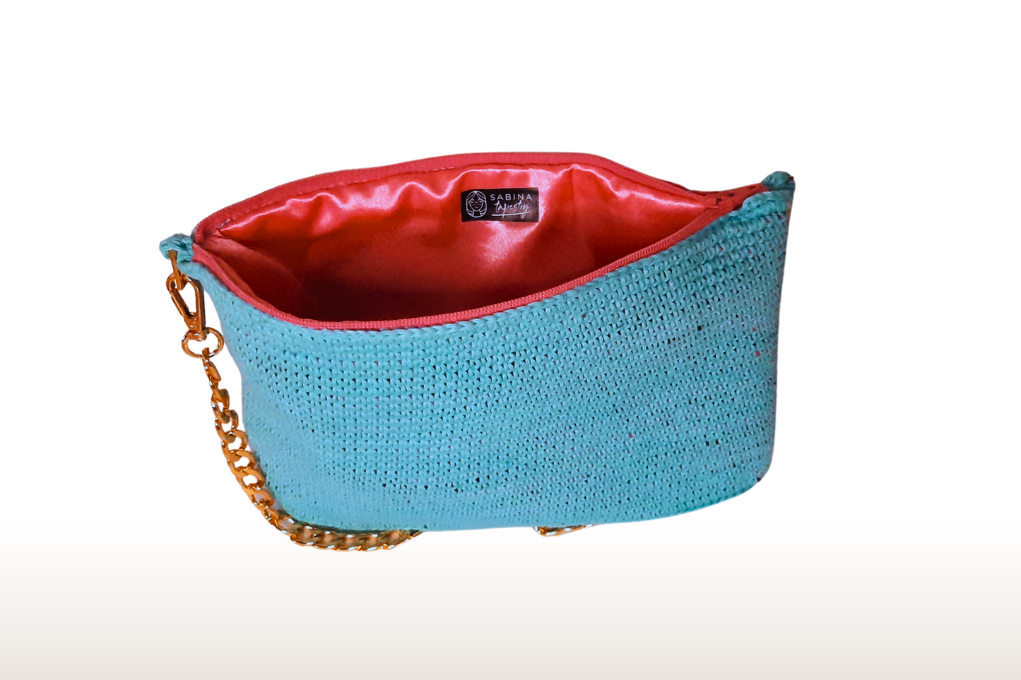 Bolso crochet Cerezo - con cadena