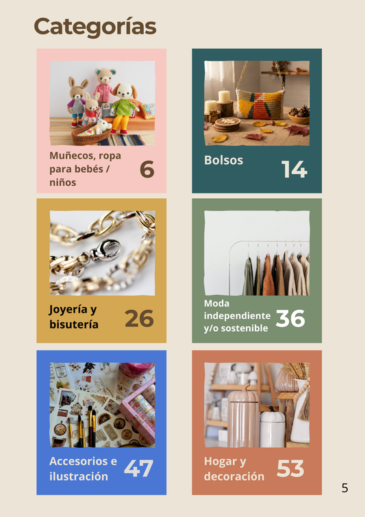 Guía PDF 50 tiendas online únicas para hacer regalos perfectos