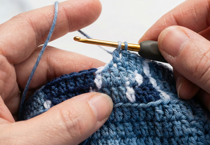 Curso online de Crochet Tapestry – Teje el Bolso Sabina Blue Jeans paso a paso