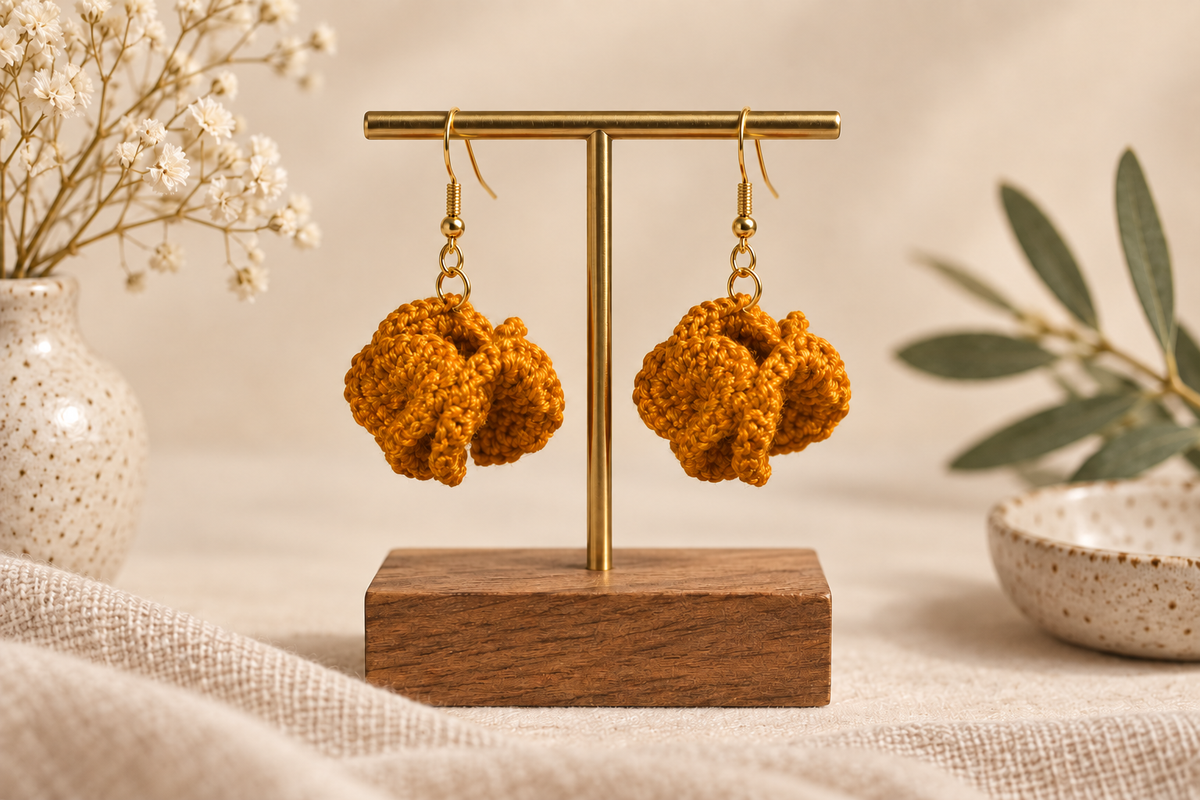 Pendientes coralinos (personaliza tamaño y/o color)
