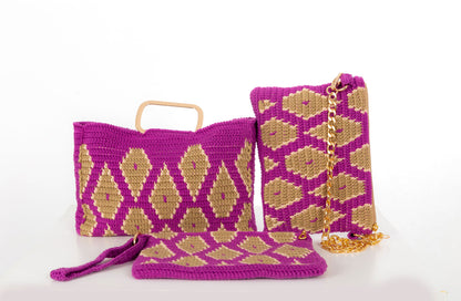 Bolso de crochet 100% a tu gusto