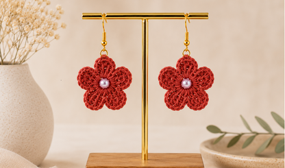 Pendientes flores nomeolvides