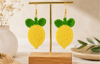 Pendientes limón
