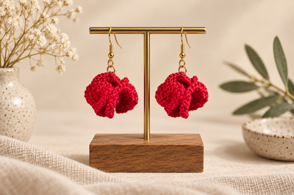 Pendientes coralinos (personaliza tamaño y/o color)